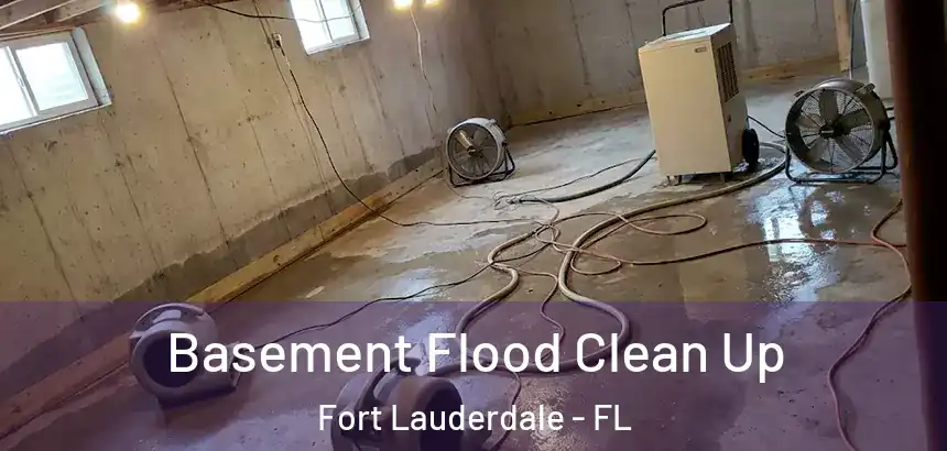  Basement Flood Clean Up Fort Lauderdale - FL