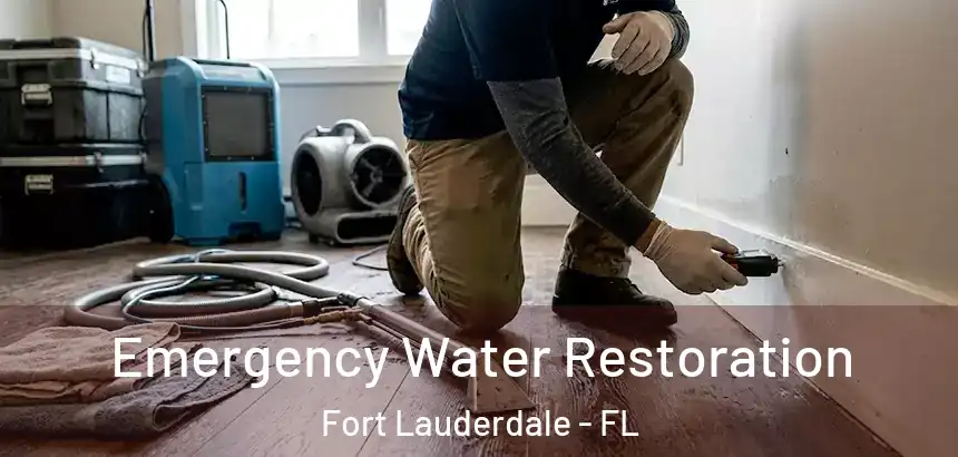  Emergency Water Restoration Fort Lauderdale - FL