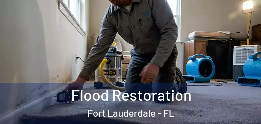  Flood Restoration Fort Lauderdale - FL